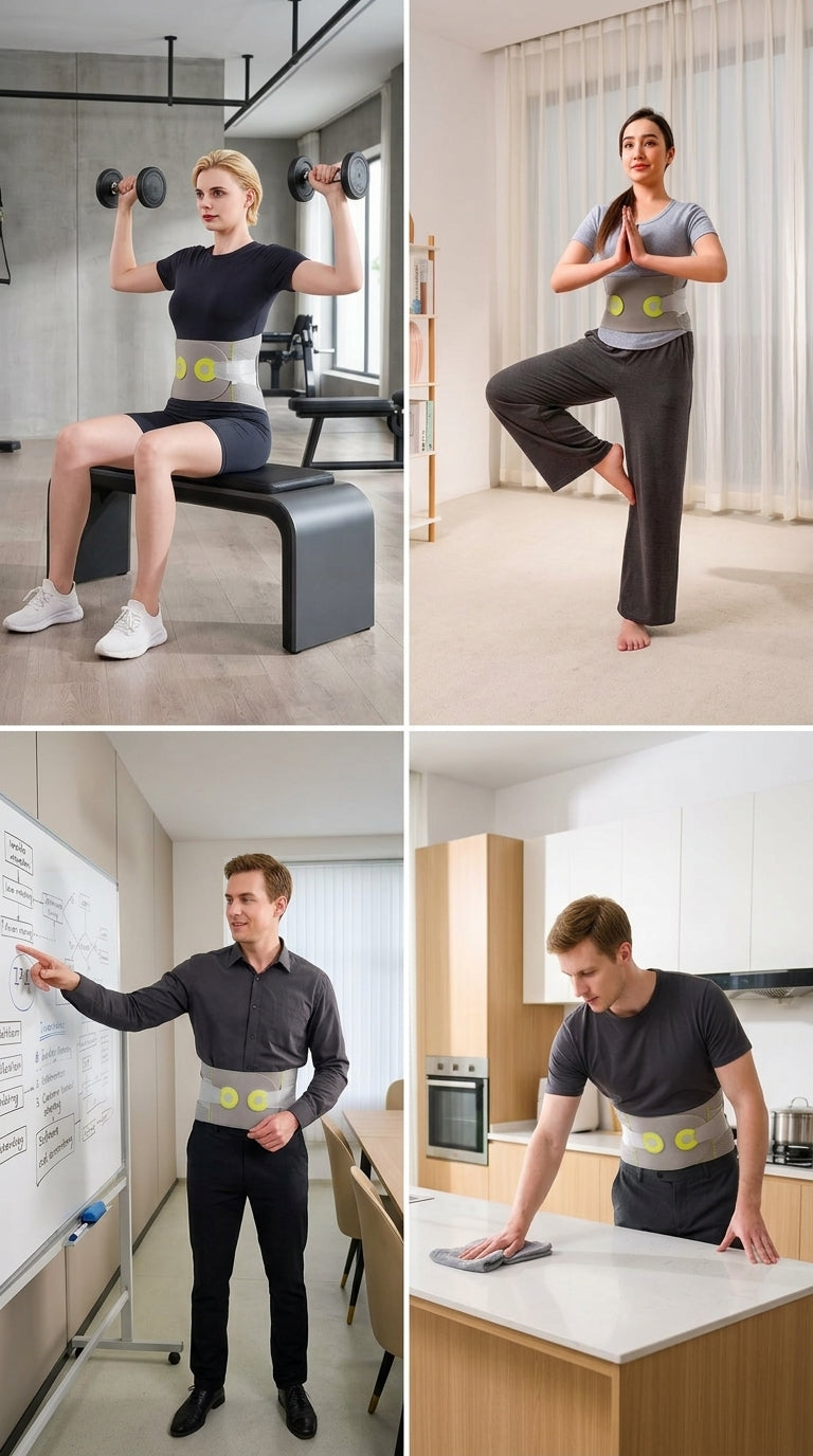 FlexBack Pro worn during everyday activity